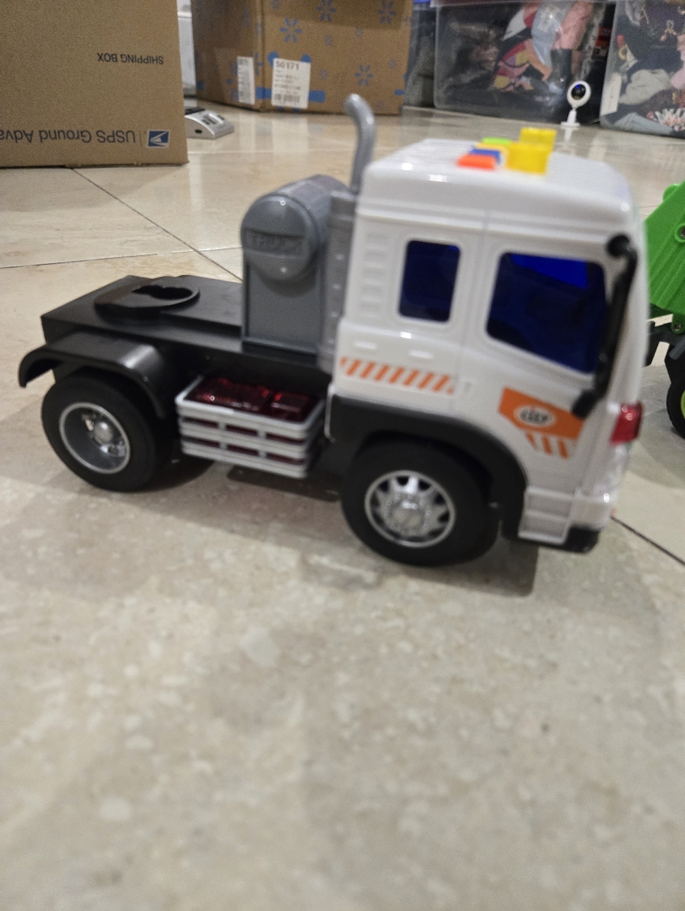 Disney Cars Mack Truck + Garbage Trucks Pickup Toy Vehicle Lot Kids 4pc - Picture 10 of 14